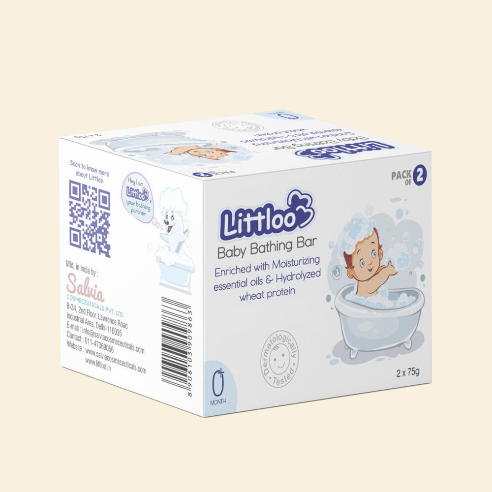 Littloo Littloo Littloo Baby Bathing Bar Littloo Littloo Littloo Baby Bathing Bar